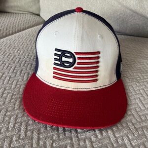 Patriotic Baseball Cap - Red, White, and Blue